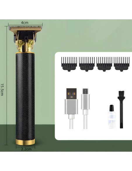 Hair clipper with USB cable and box