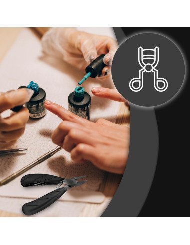 8-in-1 manicure pedicure set with case