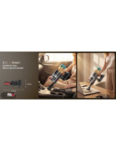 Belaidis dulkių siurblys FIT2 V10 – 15
