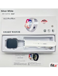 FIT2 S12 ProMax Smart Watch, White – 1