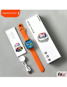 FIT2 S12 ProMax Smart Watch, Orange – 1