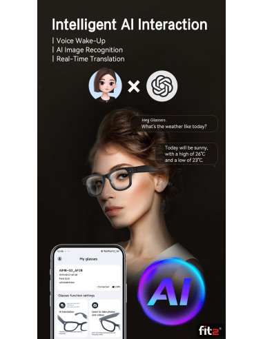 FIT2 AI Smart Camera Glasses – 7