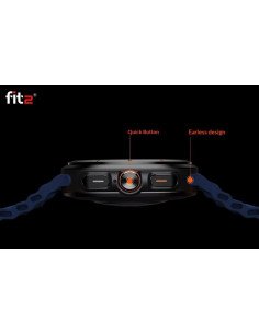Išmanusis laikrodis FIT2 HD8 Ultra, juodas – 1 2