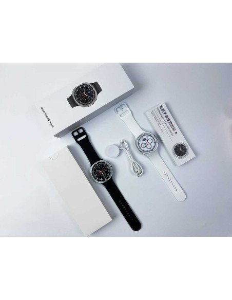 Išmanusis laikrodis FIT2 HD8C Classic, sidabrinis