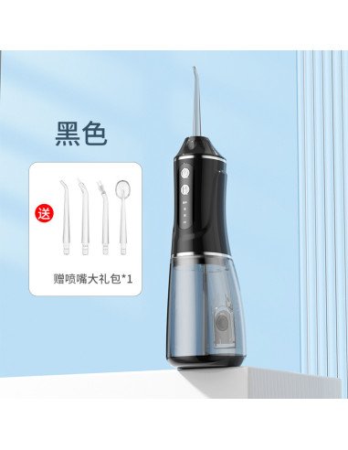FIT2 A18 Cordless Oral Irrigator, Black – 1