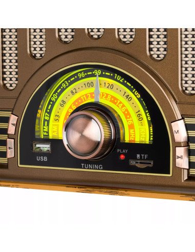Retropolis Memphis retro radio with Bluetooth - 4