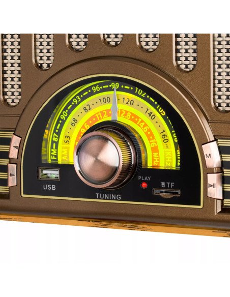 Retropolis Memphis retro radio with Bluetooth - 4