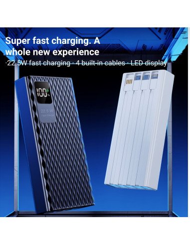 FIT2 1283 isorine baterija 10000 mAh 22.5W greitas ikrovimas 5