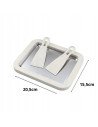 Thai rolled ice cream maker pan with two spatulas