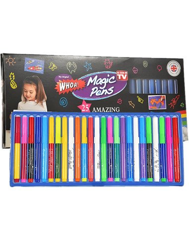 Magic Color-Changing Markers 25 pcs for Kids