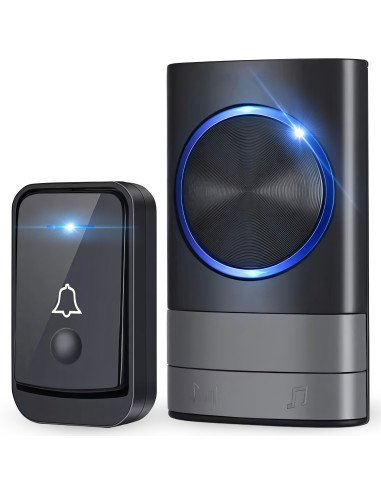 Wireless Door Bell 200 m, 49 Melodies, Waterproof | RETOO