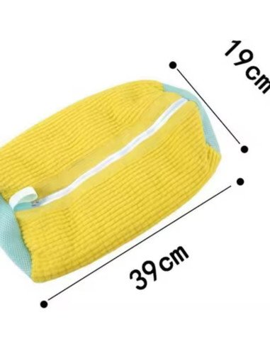 Shoe washing bag dimensions 39 x 19 cm
