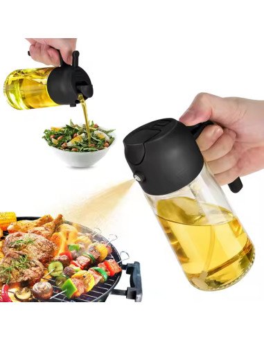 Aliejaus purkštuvas ir pilstytuvas FIT2 2-in-1, 470 ml
