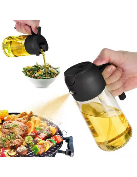 Aliejaus purkštuvas ir pilstytuvas FIT2 2-in-1, 470 ml