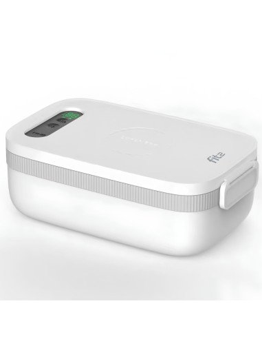 FIT2 Nomad FH-3 Cordless Electric Heated Lunch Box with 14000 mAh Battery, 1000 ml