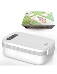 FIT2 Nomad FH-3 Cordless Electric Heated Lunch Box with 14000 mAh Battery, 1000 ml 2
