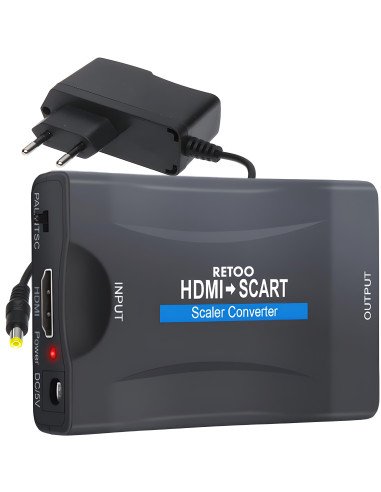 HDMI to SCART converter adapter, Full HD