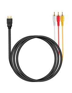 Adapterinis laidas HDMI - 3xRCA, 1,5 m