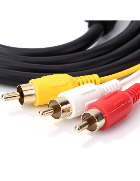 HDMI to 3xRCA adapter cable, 1.5 m