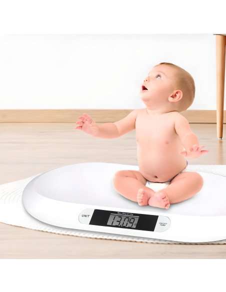 Baby scale up to 20 kg, accuracy 10 g