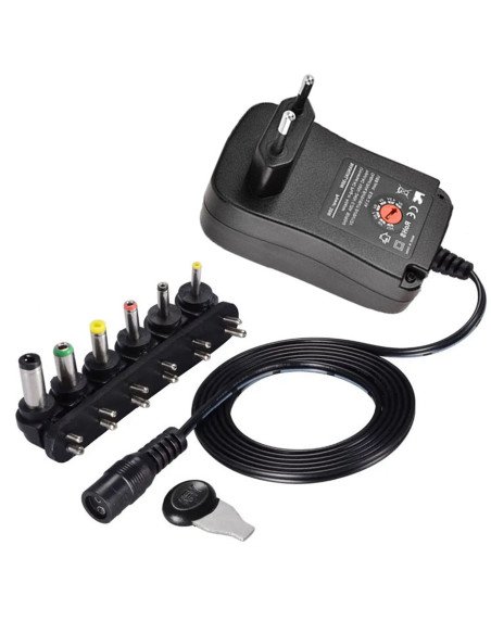Universalus maitinimo blokas 3-12 V, 30 W, 6 antgaliai