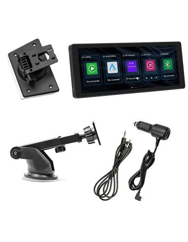 Automobilinė multimedijos stotis 10,3 col., Apple CarPlay, Android Auto, kameros