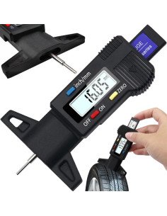 Digital tyre tread depth gauge