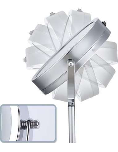 RETOO U056 LED Makeup Mirror 1x/3x, 15 cm, 17 LEDs