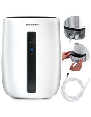 Berdsen BD-855 dehumidifier with 12 V adapter white