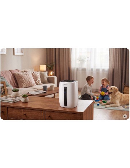 Berdsen BD-855 dehumidifier with 12 V adapter white - photo 3