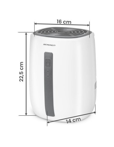 Oro sausintuvas Berdsen BD-855 su 12 V adapteriu baltas - nuotrauka 12