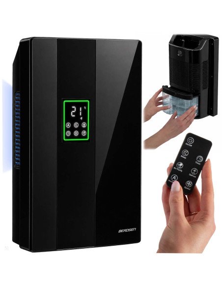 Berdsen BD-861 dehumidifier with remote black