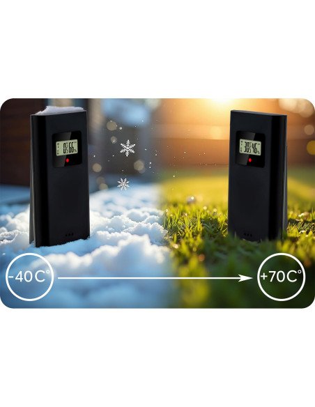 Berdsen BD-912 weather station black - photo 7