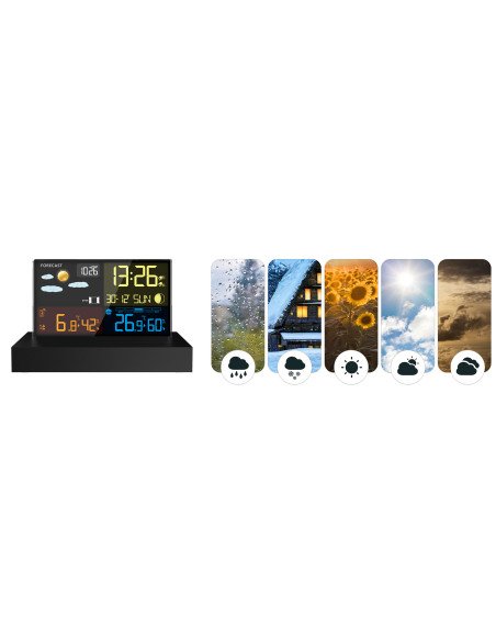 Berdsen BD-912 weather station black - photo 9