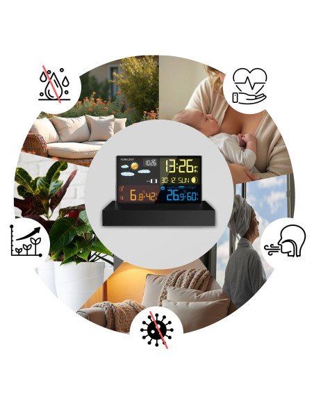 Berdsen BD-912 weather station black - photo 10