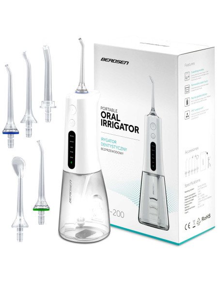 Berdsen BD-200 cordless oral irrigator white - photo 12