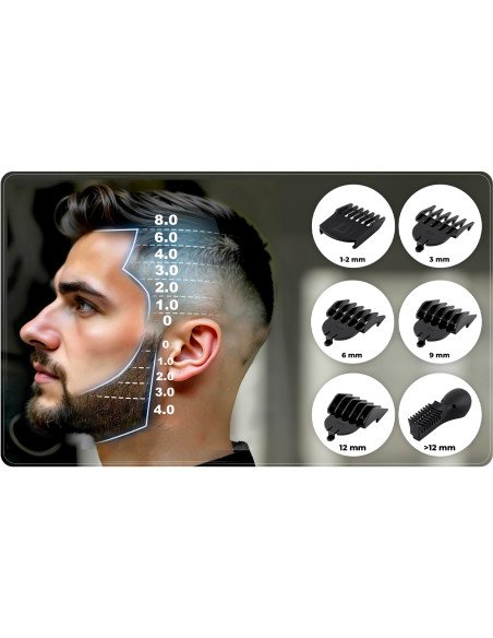 Berdsen BD-262 6-in-1 grooming kit black - photo 12