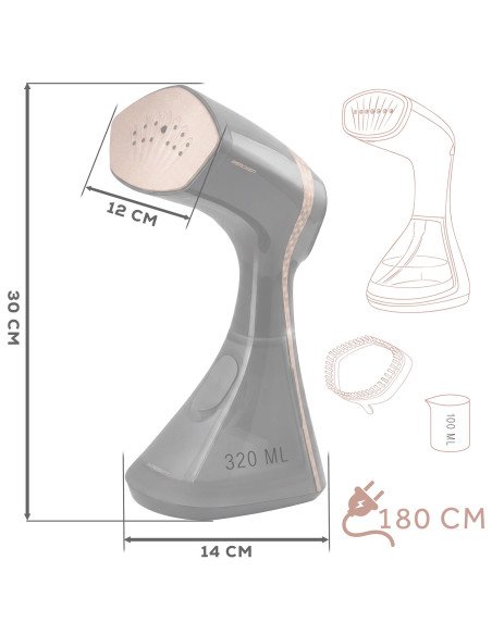 Berdsen BD-312 garment steamer 2000 W black - photo 5