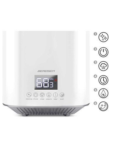 Berdsen BD-502 air humidifier white - photo 14