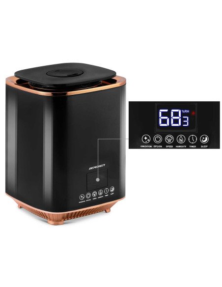 Oro drėkintuvas Berdsen BD-502 juodas - nuotrauka 3