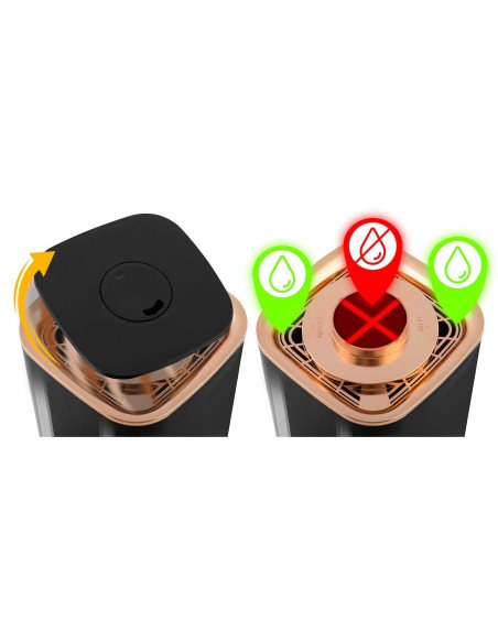 Oro drėkintuvas Berdsen BD-502 juodas - nuotrauka 5