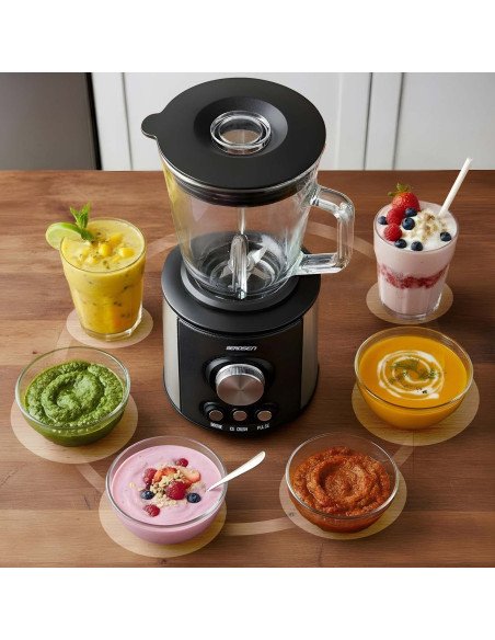 Berdsen BD-751 blender 800 W glass black - photo 6