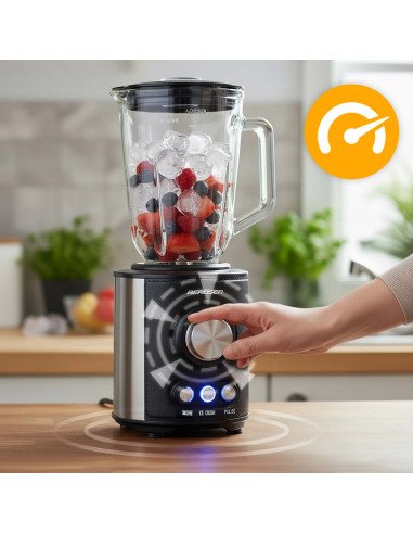 Berdsen BD-751 blender 800 W glass black - photo 11