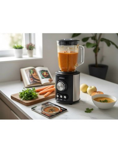 Berdsen BD-751 blender 800 W glass black - photo 13