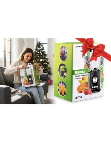 Berdsen BD-751 blender 800 W glass black - photo 14