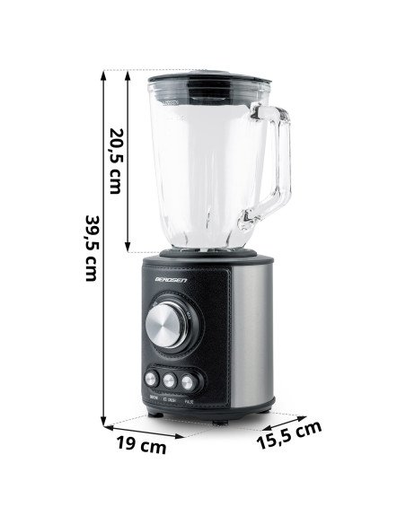 Berdsen BD-751 blender 800 W glass black - photo 15