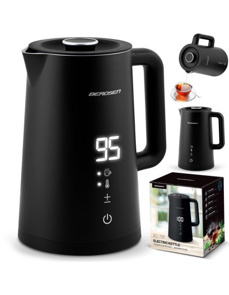 Elektrinis virdulys Berdsen BD-709 1,7 l juodas