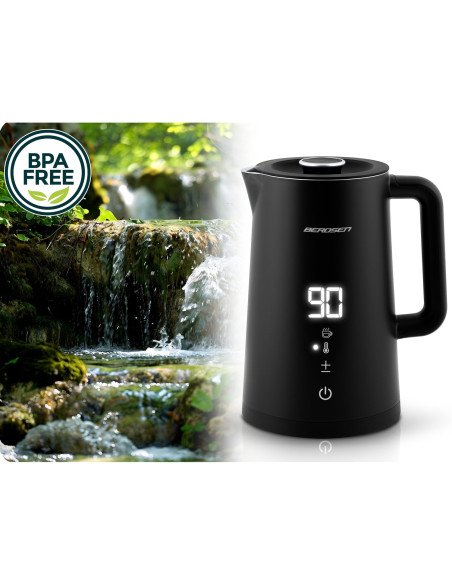 Elektrinis virdulys Berdsen BD-709 1,7 l juodas - nuotrauka 9