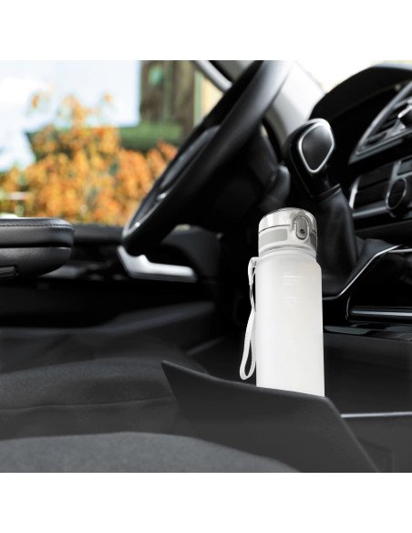 4FIZJO Sports Water Bottle 650 ml Grey - Tritan, BPA Free