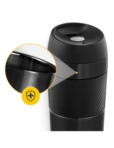 4FIZJO Mountain Goat TRAVEL Thermal Mug 450 ml - Hot up to 12 h